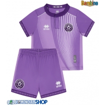 Maglie da calcio Sheffield United Terza Maglia Bambino 2025-26 Manica Corta + Pantaloni corti)